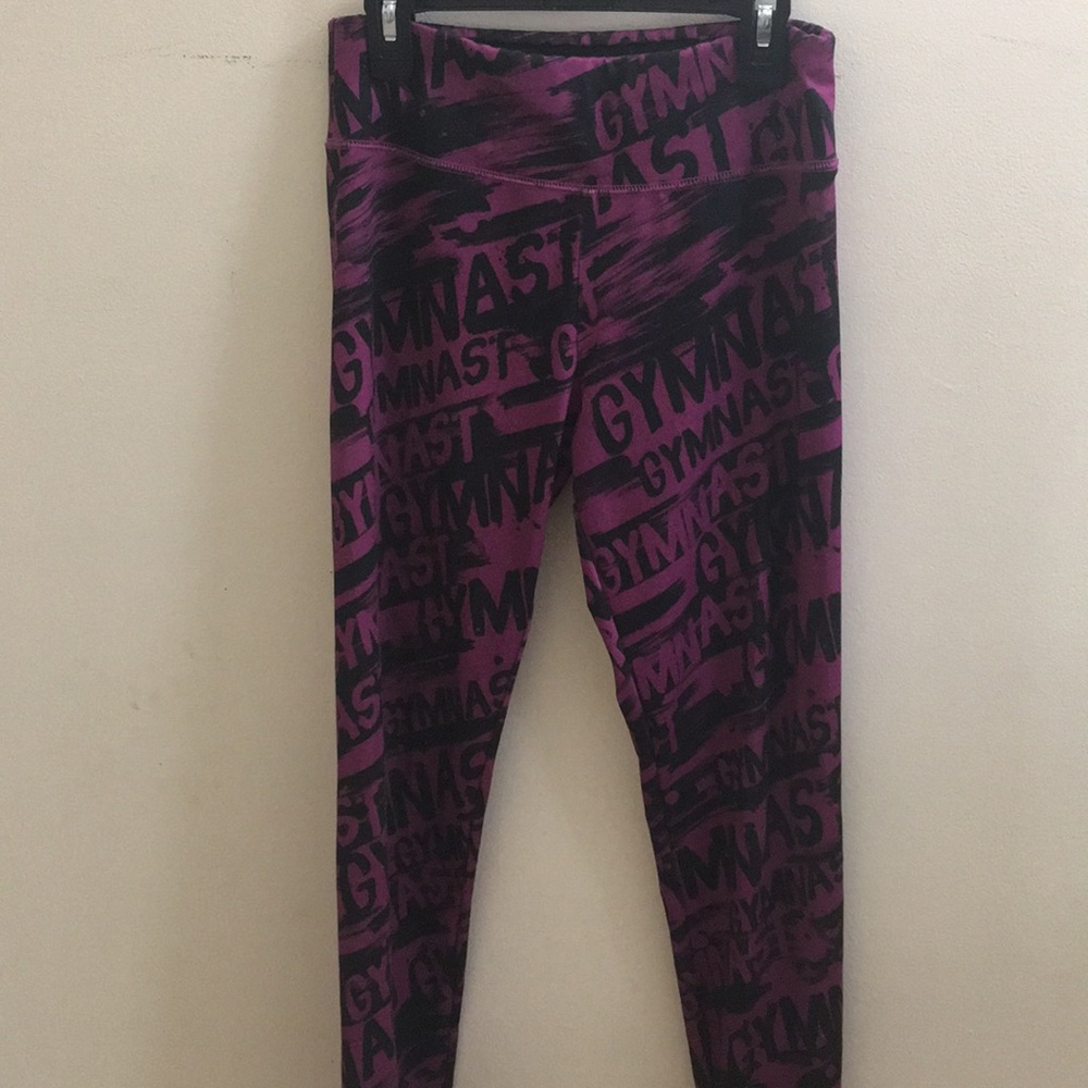 Purple Gymnastics Leggings